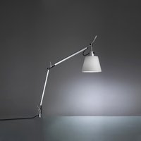 Artemide Tolomeo Basculante Tavolo Seidensatin, mit Schraubbefestigung von Artemide