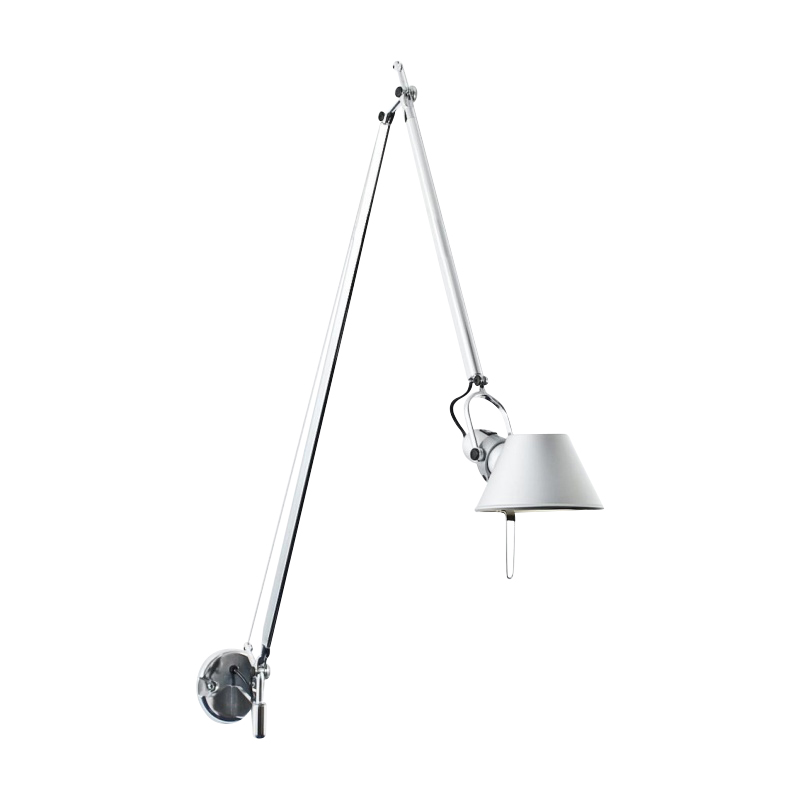 Artemide - Tolomeo Braccio Parete Wandleuchte - aluminium/eloxiert/BxH 83x103cm von Artemide