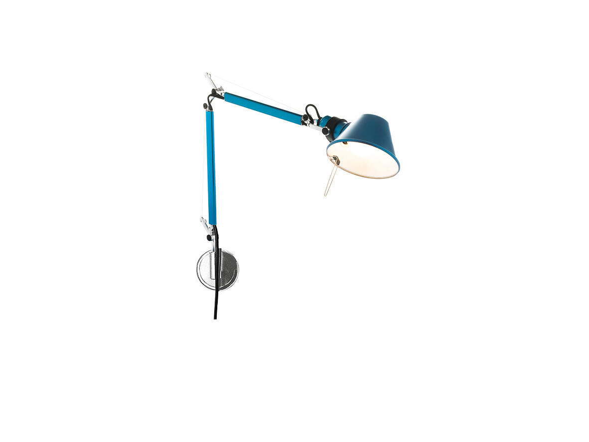 Artemide - Tolomeo MICRO Parete Wandleuchte Blau von Artemide