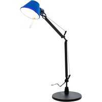 Artemide - Tolomeo Micro Bicolor Tischleuchte, schwarz / blau von Artemide