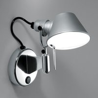 Artemide Tolomeo Micro LED Faretto 2700 K, mit Schalter, Aluminium von Artemide