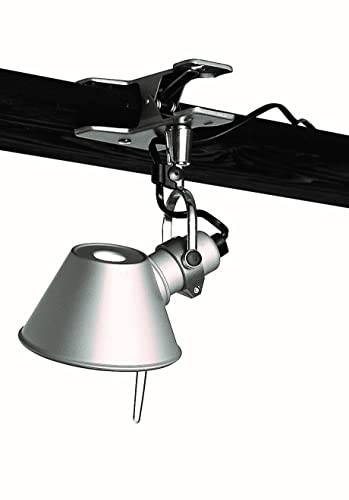 Artemide- Tolomeo Micro Pinza Klemmleuchte. Hochwertige Lampe aus Aluminium mit Klemme. Made in Italy, H 20 L 16 cm von Artemide