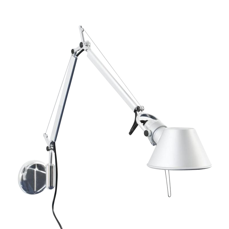 Artemide - Tolomeo Micro Parete LED Wandleuchte - aluminium/incl. Wandbefestigung/3000K/461lm/CRI=90 von Artemide