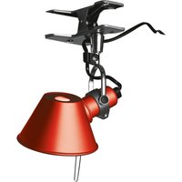 Artemide - Tolomeo Micro Pinza Klemmleuchte, rot von Artemide