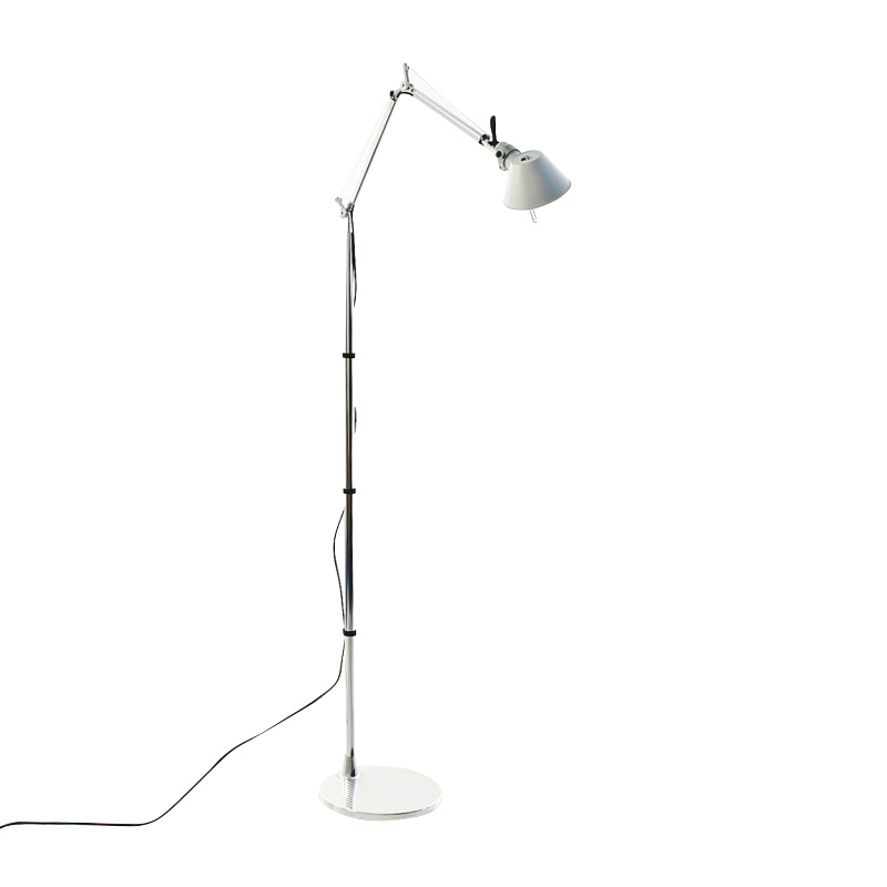 Artemide - Tolomeo Micro Terra Stehleuchte - aluminium/eloxiert/mit Standfuß/BxH 69x109cm von Artemide