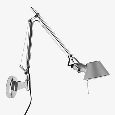 Artemide Tolomeo Micro Wand Aluminium von Artemide
