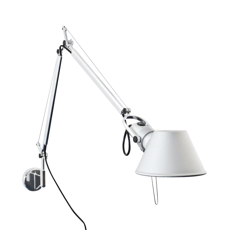 Artemide - Tolomeo Mini LED Wandleuchte - aluminium/matt/incl. Wandbefestigung/3000K/593lm/CRI=90 von Artemide