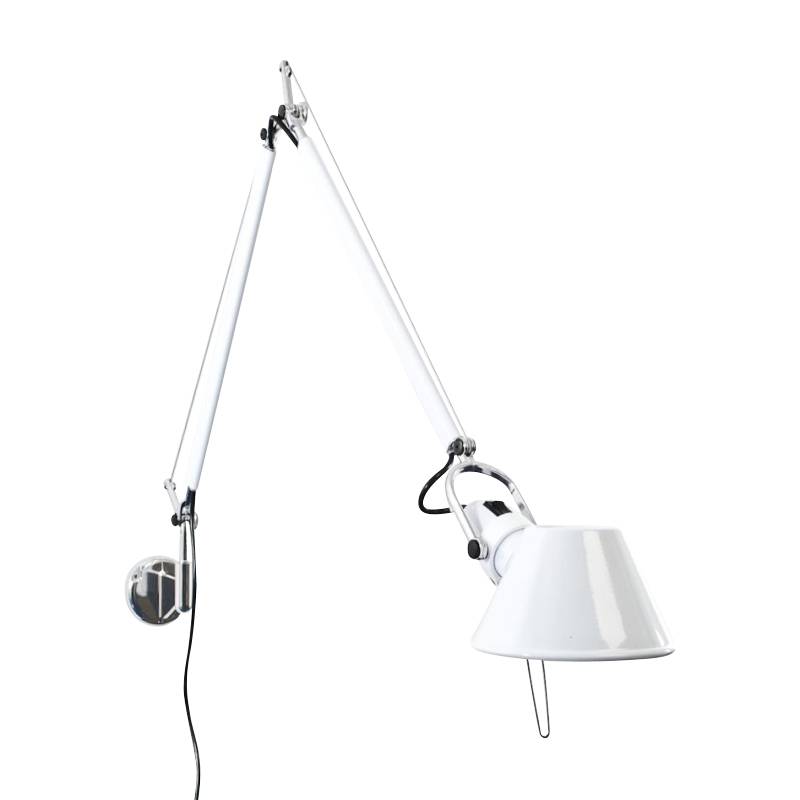 Artemide - Tolomeo Parete Wandleuchte - weiß/lackiert/mit Wandbefestigung/BxH 81x67cm von Artemide