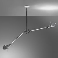 Artemide Tolomeo Sospensione Due Bracci Aluminium von Artemide