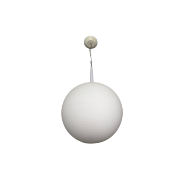 Castore 42 Runde Glas-Deckenleuchte von Huub Ubbens, Artemide von Artemide