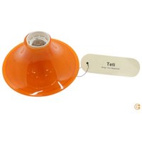 Artemide - gebraucht] Teti Led Wandleuchte Deckenleuchte Wandlampe Hängelampe Lampe Licht E27 Orange B-Ware von Artemide