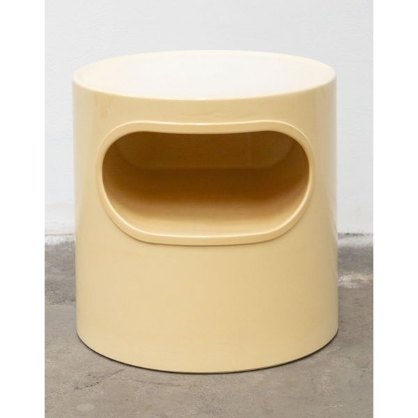 Giano Nachttisch / Beistelltisch mit Stauraum von Emma Gismondi Schweinberger (1960er Jahre), Artemide von Artemide