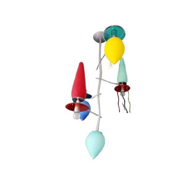 Giocasta Bunte Pendelleuchte von Andrea Anastasio, Artemide von Artemide