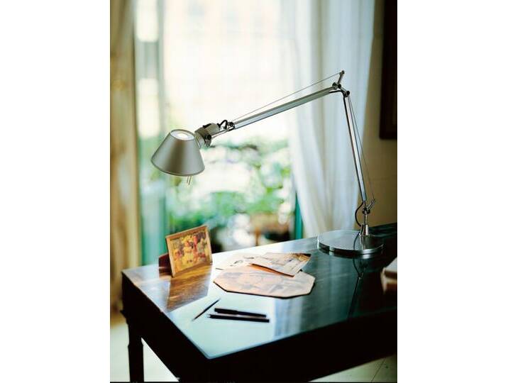 Lampe Tolomeo Tavolo Artemide grau, Designer de Lucchi & Fassina, 123 cm von Artemide