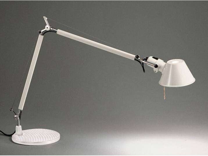 Lampe Tolomeo Tavolo Artemide grau, Designer de Lucchi & Fassina, 123 cm von Artemide