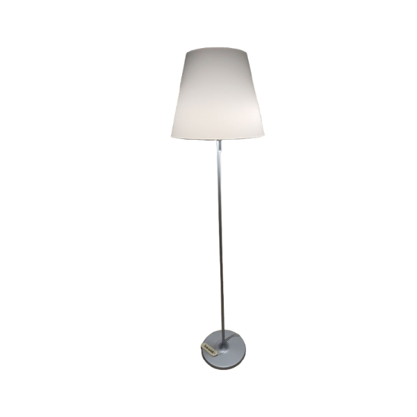 Melampo Stehlampe aus grauer Seide, Artemide von Artemide