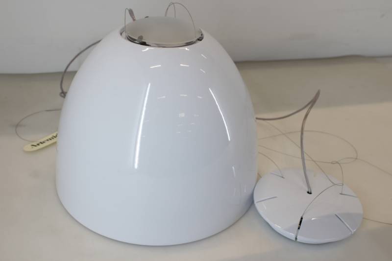 Nur Mini Gloss Led Hängeleuchte Hängelampe Lampe Leuchte Deckenlampe Weiß 30 W B-Ware von Artemide