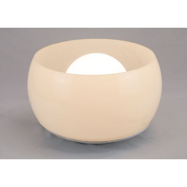 Omega Deckenlampe aus geblasenem Glas von Vico Magistretti (1960er/1970er Jahre), Artemide von Artemide