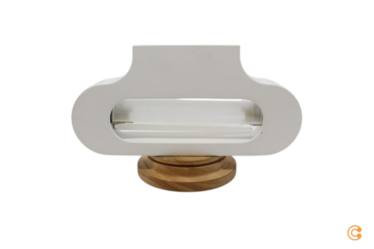 Talo Parete Wandleuchte Wandlampe Wandlicht Leuchte Lampe Licht Aluminium weiß von Artemide