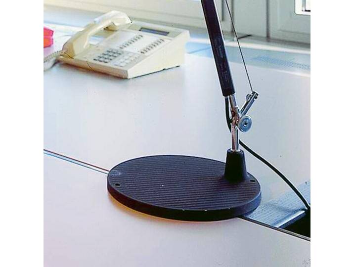 Tischbein Tolomeo Tavolo, schwarz Artemide schwarz, Designer de Lucchi & Fassina von Artemide