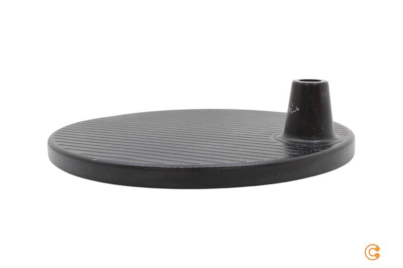 Tischfuß Tischlampenfuß Tischleuchtenfuß Lampenfuß Leuchte Lampe Schwarz B-Ware von Artemide