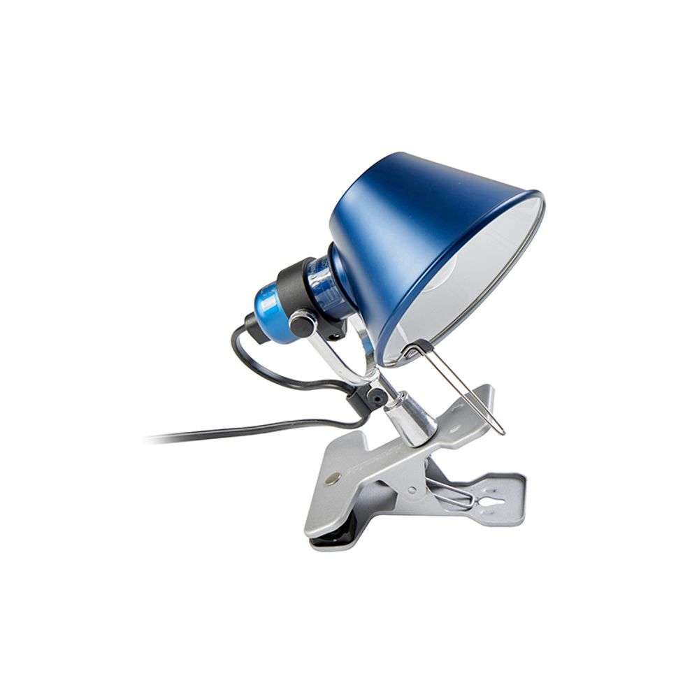 Artemide - Tolomeo MICRO Pinza Wandleuchte Blau von Artemide