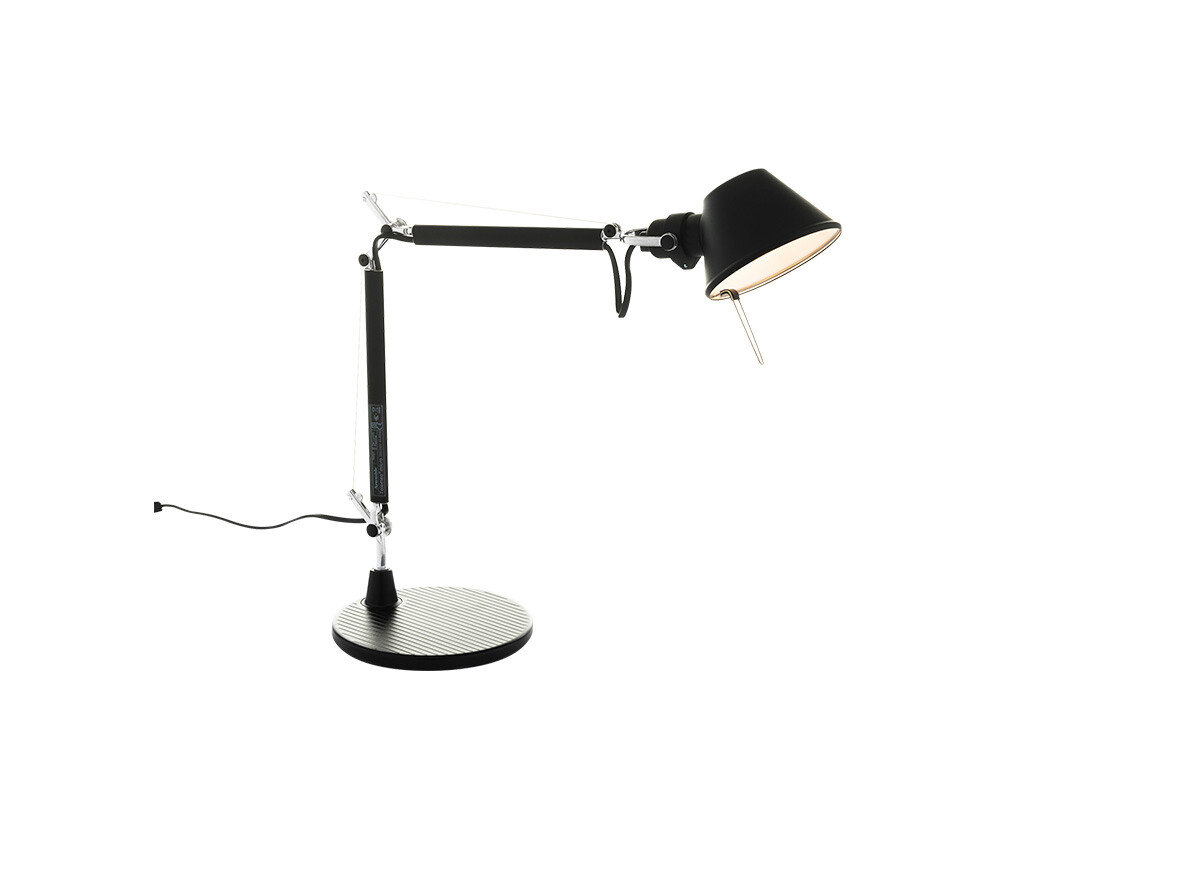 Artemide - Tolomeo MICRO Tischleuchte Schwarz von Artemide