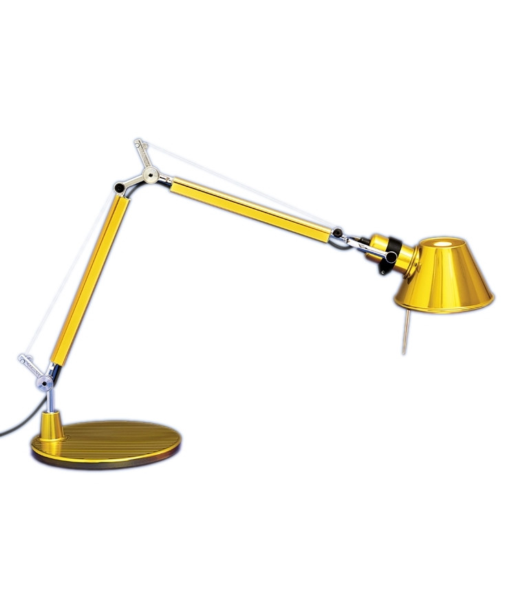 Artemide - Tolomeo MICRO Tischleuchte Gold von Artemide