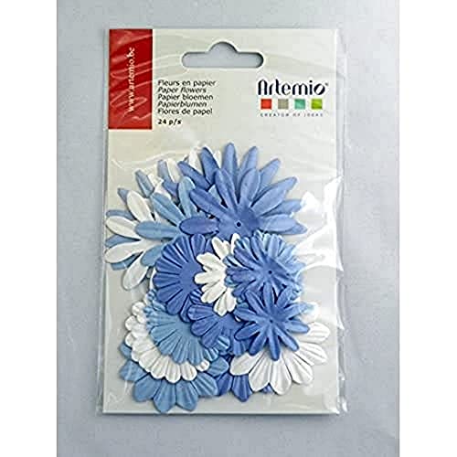 Artemio, 24-teilig, Blumen, Violett von Artemio