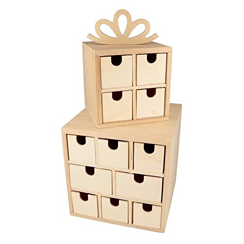 Artemio 2 Aufbewahrungsboxen aus Holz - Weihnachtsgeschenke von Artemio