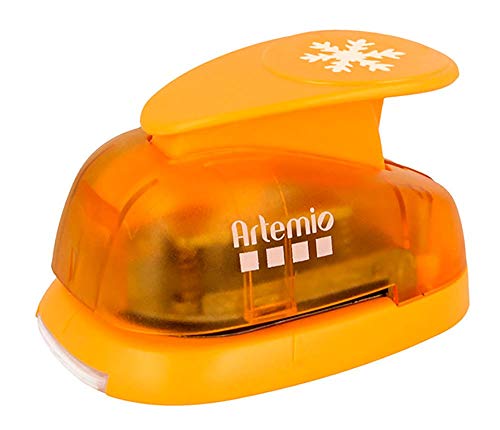 Artemio 3,5 cm Schneeflocke Nr. 1 HEBEL, orange von Artemio