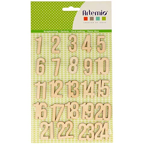 Artemio Advent Kalender, Nummern von Artemio