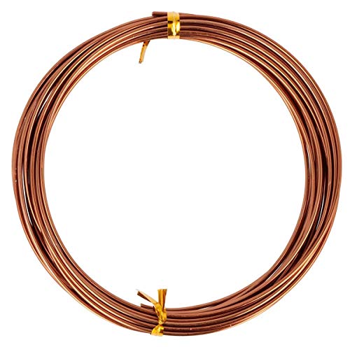 Artemio Aluminiumdraht x 5 m, Bronze, 1,5 mm x 5 m von Artemio