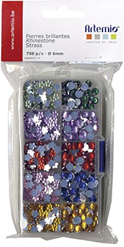 Artemio Kunststoff selbstklebend Strass 7–300 Kreise/450 Flowers-Assorted Farben Artemio Kunststoff selbstklebend Strass 7–300 Kreise/450 Flowers-Assorted Farben von Artemio