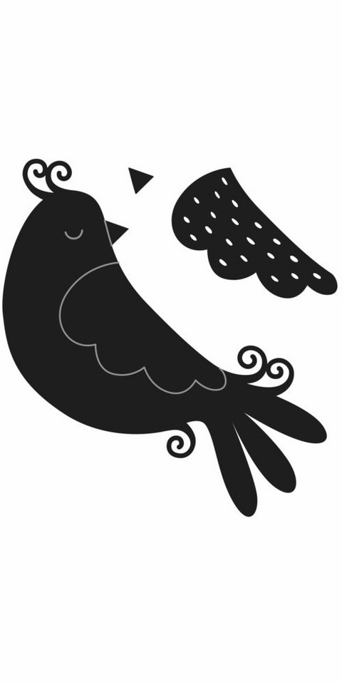 Artemio Motivschablone Snow Bird, 3 Teile von Artemio