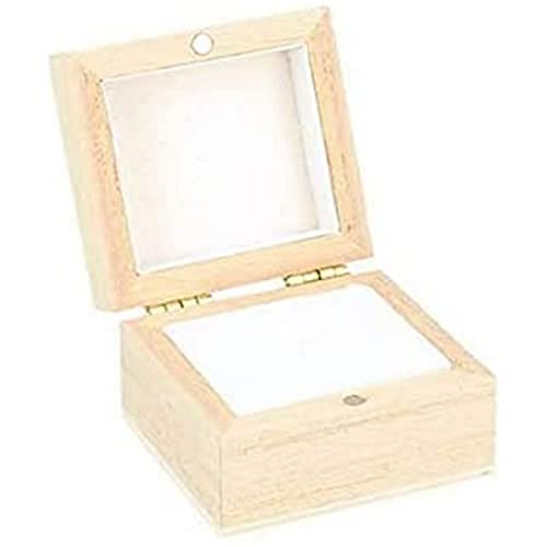 Artemio Ringbox aus Holz 5,1x4,7x3,2cm, 2, 5, 1 x 4, 7 x 3, 2 cm von Artemio