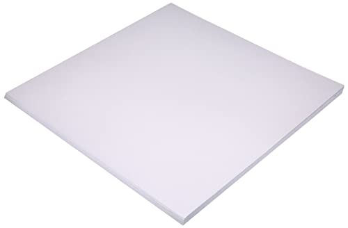 Artemio Set 25 Blatt Scrapbooking texturierten, Papier, weiß, 30 x 1 x 30 cm von Artemio