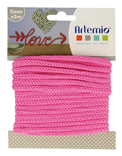 Artemio Artémio Strickgarn, 5 mm x 5 m, Fuchsia von Artemio