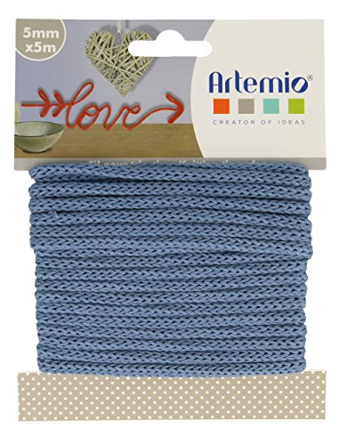Artemio Strickgarn 5mm x 5m-blau, 5 mm x 5 m, 5 von Artemio