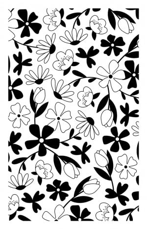 Stempel und Tampons von Artemio, Modell Tamp, hell, 9 x 14 Blumen, Blumen, Frühling von Artemio