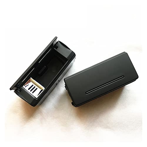 Artemisia 1 Paar Hinterer Passgastentür Panel Aschenbecher Set schwarz Compatible with Audi A6 C6 / Audi Q7 / Audi A6 C5 von Artemisia