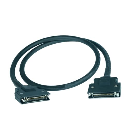 Artemisia SCSI50 50-Pin-Führungsschienen-Anschlussplatine CN1 ASD-BM-50A Verwendung for Delta A2/AB Servo Seriel Simens V90 (Color : Cable 50Pin 0.5M) von Artemisia