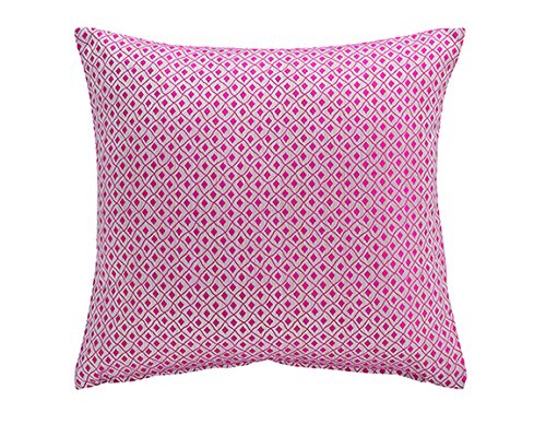 Artemur Elena – Kissen mit Füllung, 50 x 50 cm Fuchsia von Artemur