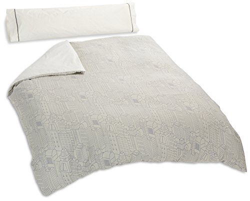 Artemur Manhattan – Duo Bettdecke für Bett 135 cm grau von Artemur