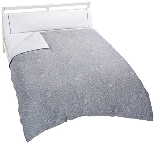Artemur Manhattan – Duo Bettdecke für Bett 150 cm blau von Artemur
