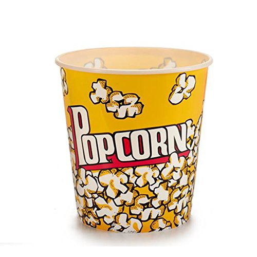 Arte Regal Popcorn-Eimer, Gelb, 18,0x17,0x17,0 cm, 1 Stück von Vivalto