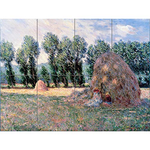 Artery8 Claude Monet Haystacks XL Giant Panel Poster (8 Sections) von Artery8