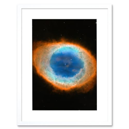 Artery8 Hubble Space Telescope Image Planetary Nebula Ring Blue Red Dying Star Formation Celestial Doughnut of Gas and Matter Artwork Framed Wall Art Print 12X16 Inch Artery8 Hubble Space Telescope Image Planetary Nebula Ring Blue Red Dying Star Formation Celestial Doughnut of Gas and Matter Artwork Framed Wall Art Print 12X16 Inch von Artery8