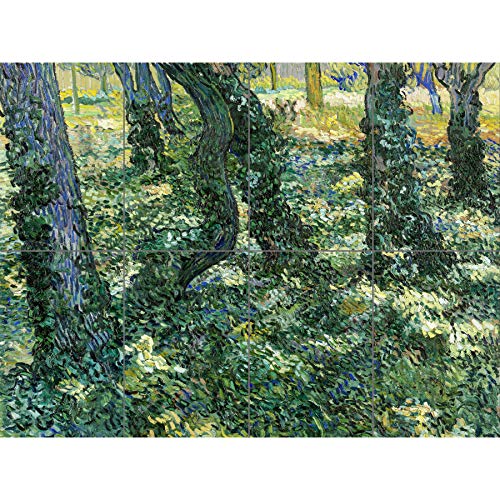 Artery8 Vincent Van Gogh Undergrowth XL Giant Panel Poster (8 Sections) von Artery8