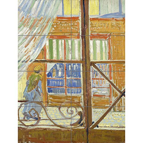 Artery8 Vincent Van Gogh View Of A Butchers Shop XL Giant Panel Poster (8 Sections) Aussicht von Artery8
